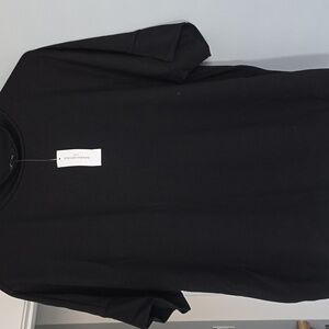 Black s/s tshirt with Mock Turtleneck